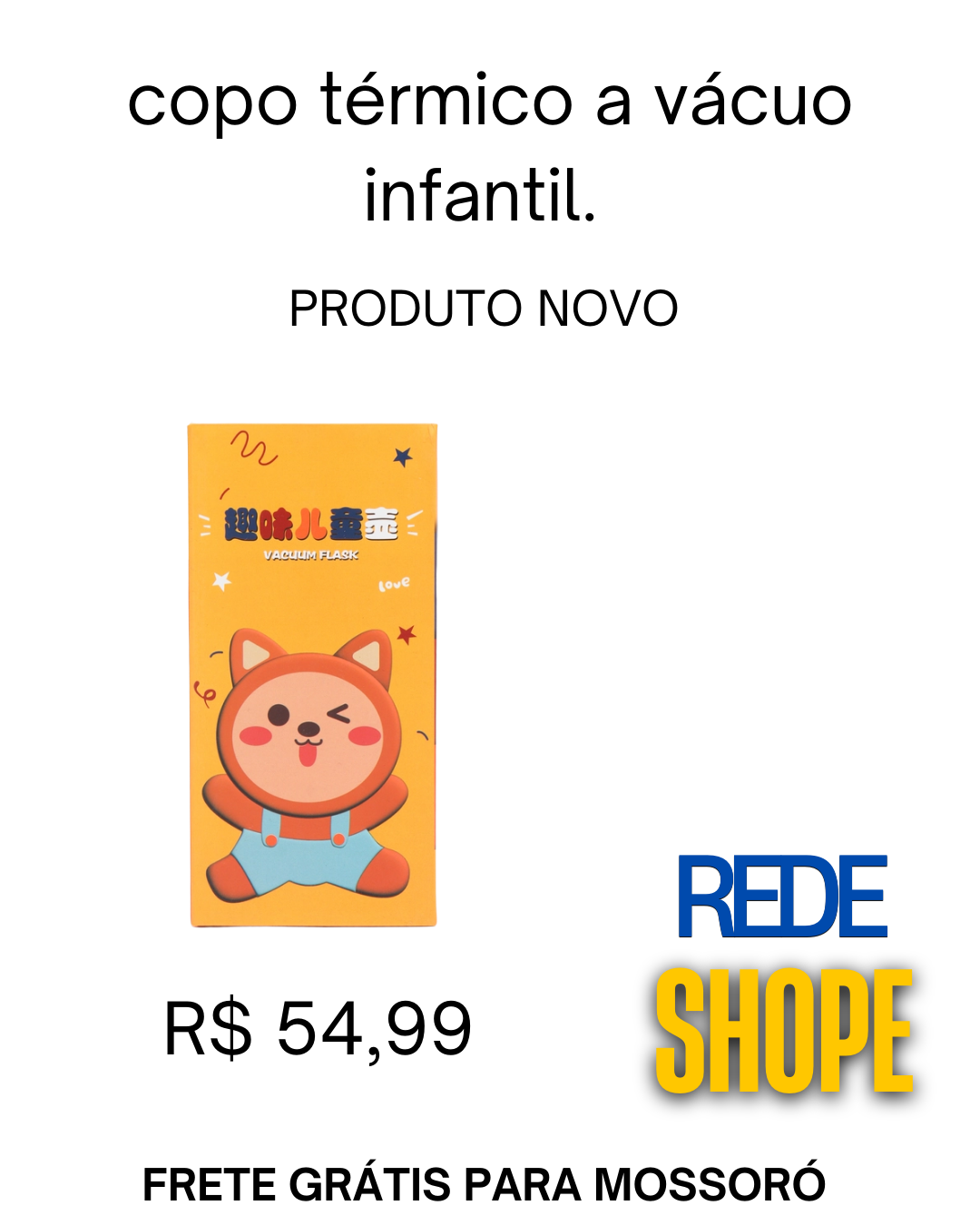 garrafa térmica infantil (vacuum flask) - Imagem 2