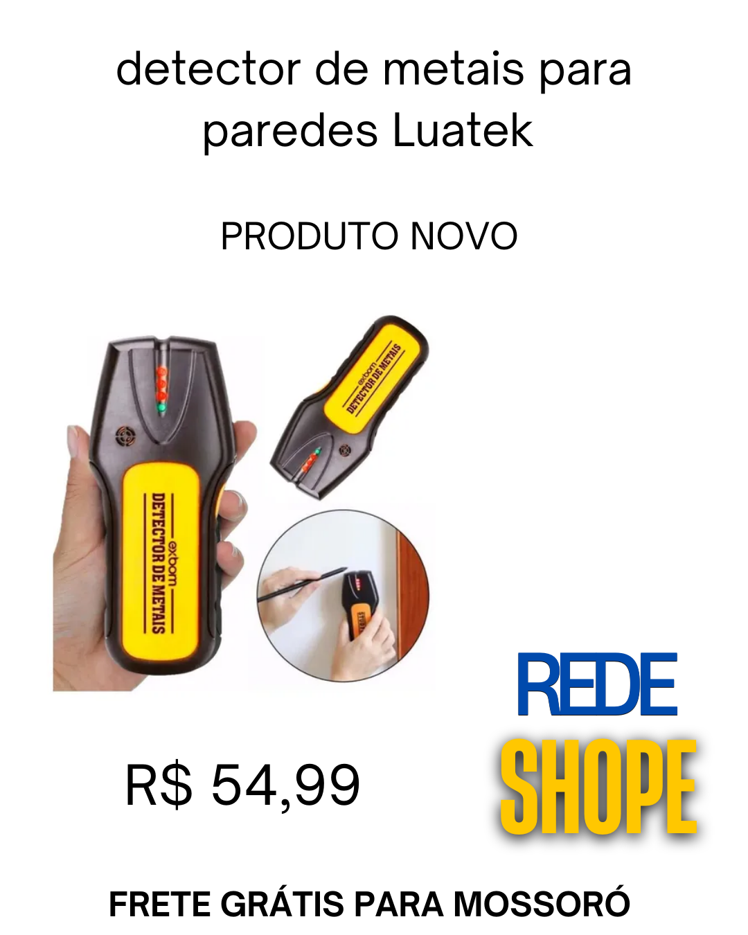 detector de metais portátil Luatek - Imagem 2