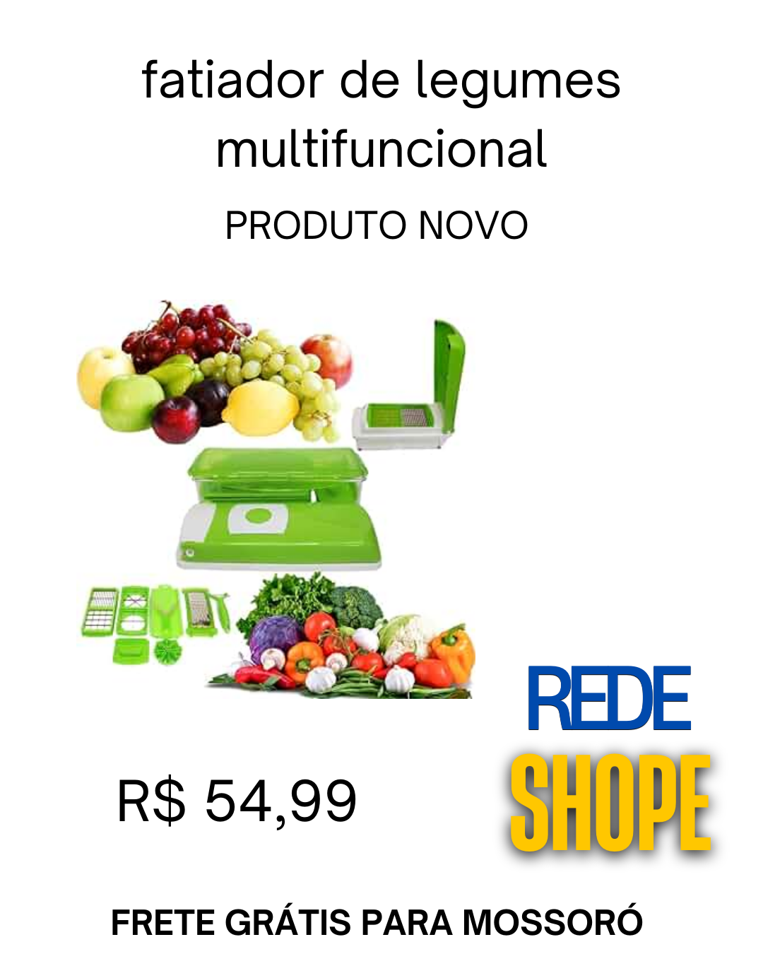 cortador de legumes multifuncional de 14 peças - Imagem 2