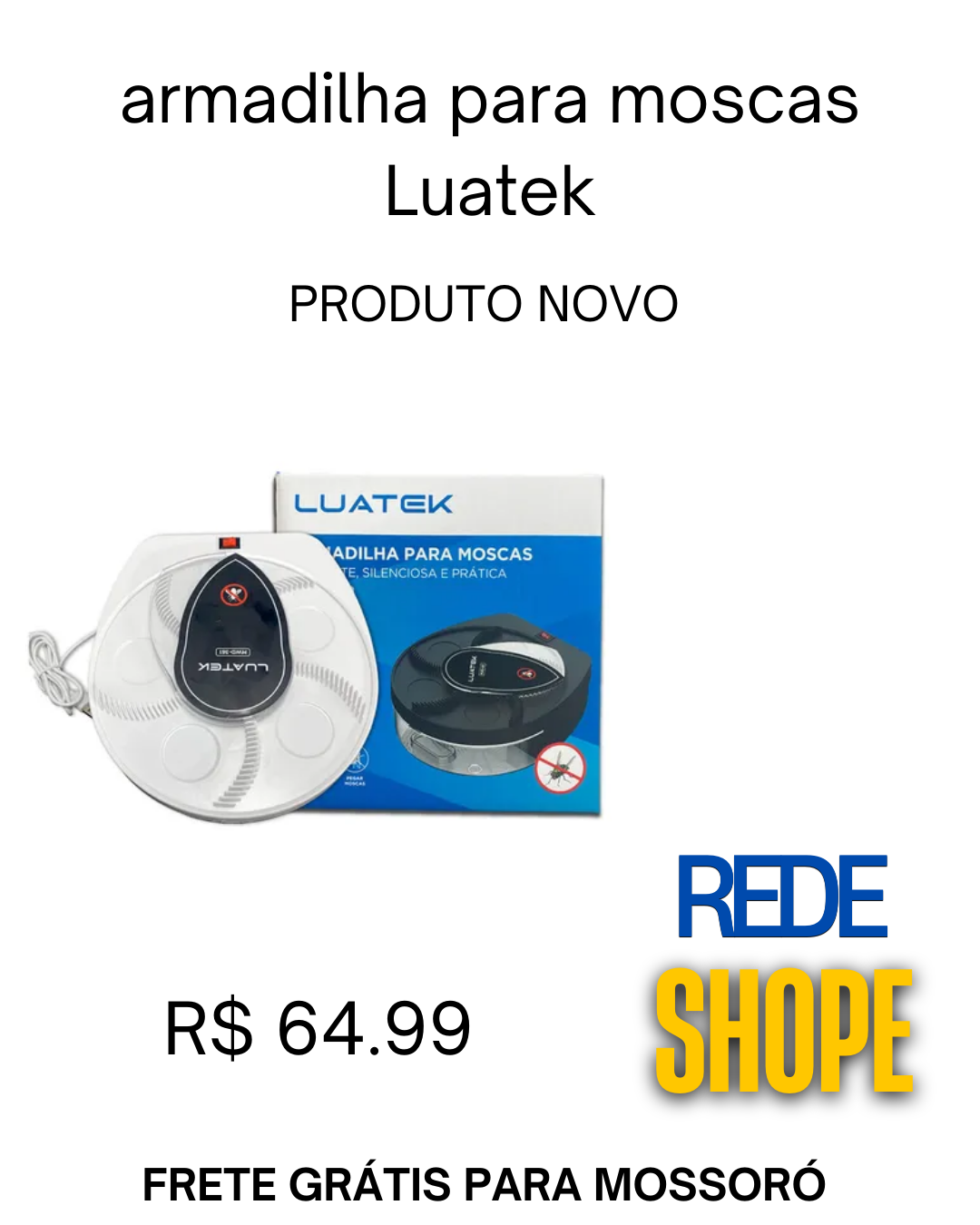 armadilha elétrica para moscas - Imagem 2