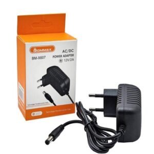 adaptador de energia AC/DC Trevo 9V/2A.