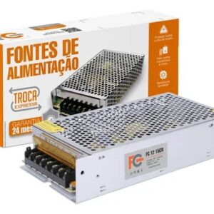 fonte de alimentação chaveada Trevo 12V 15A