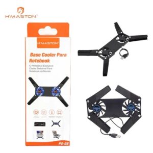 cooler dobrável para notebook H'maston PS-08