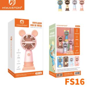 mini ventilador de mesa USB H'Maston FS16