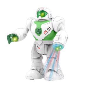 robô da marca Toy King, modelo AI-H, com luzes e sons
