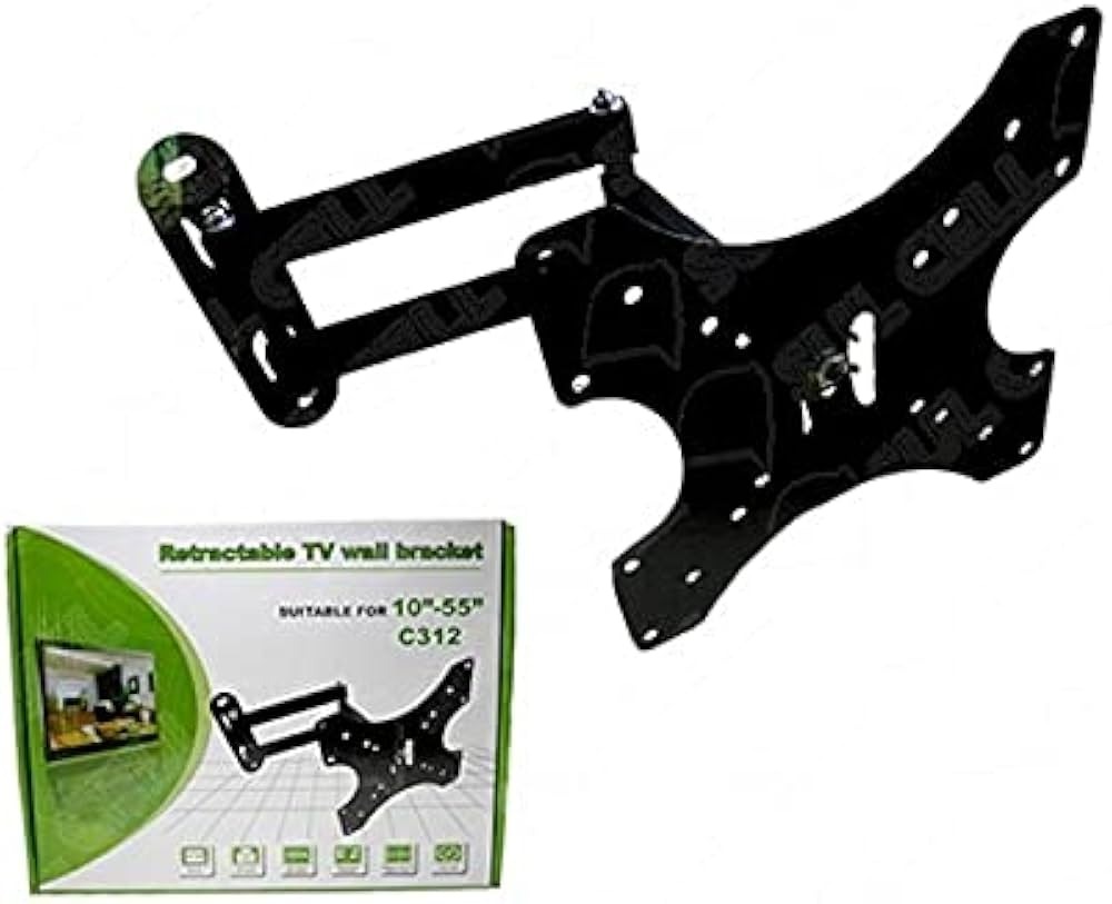 suporte de TV articulado retrátil de parede