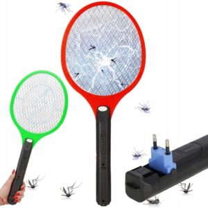 raquete elétrica recarregável mata-mosquito