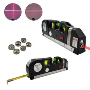 nível a laser multiuso Trevo FIXIT Pro 3 com trena e régua integradas