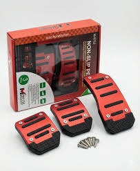 conjunto de pedais antiderrapantes para automóvel