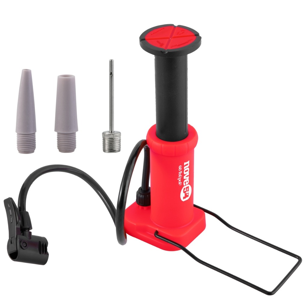 bomba de ar de pé portátil