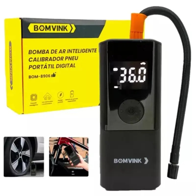 compressor de ar digital portátil