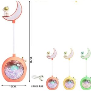 uma luminária de mesa LED flexível e recarregável