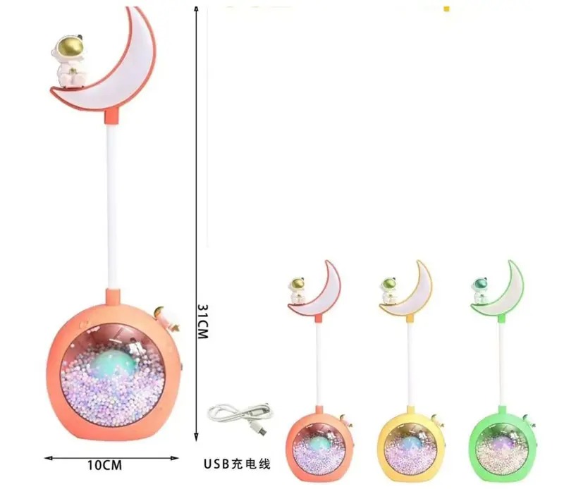 uma luminária de mesa LED flexível e recarregável