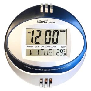 relógio digital de mesa e parede Lelong LE-8108