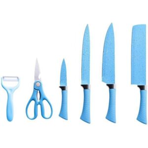 conjunto de facas de cozinha antiaderentes