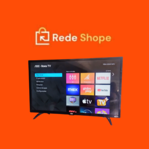 QUASE NOVO-SMART TV 32 ROKU AOC