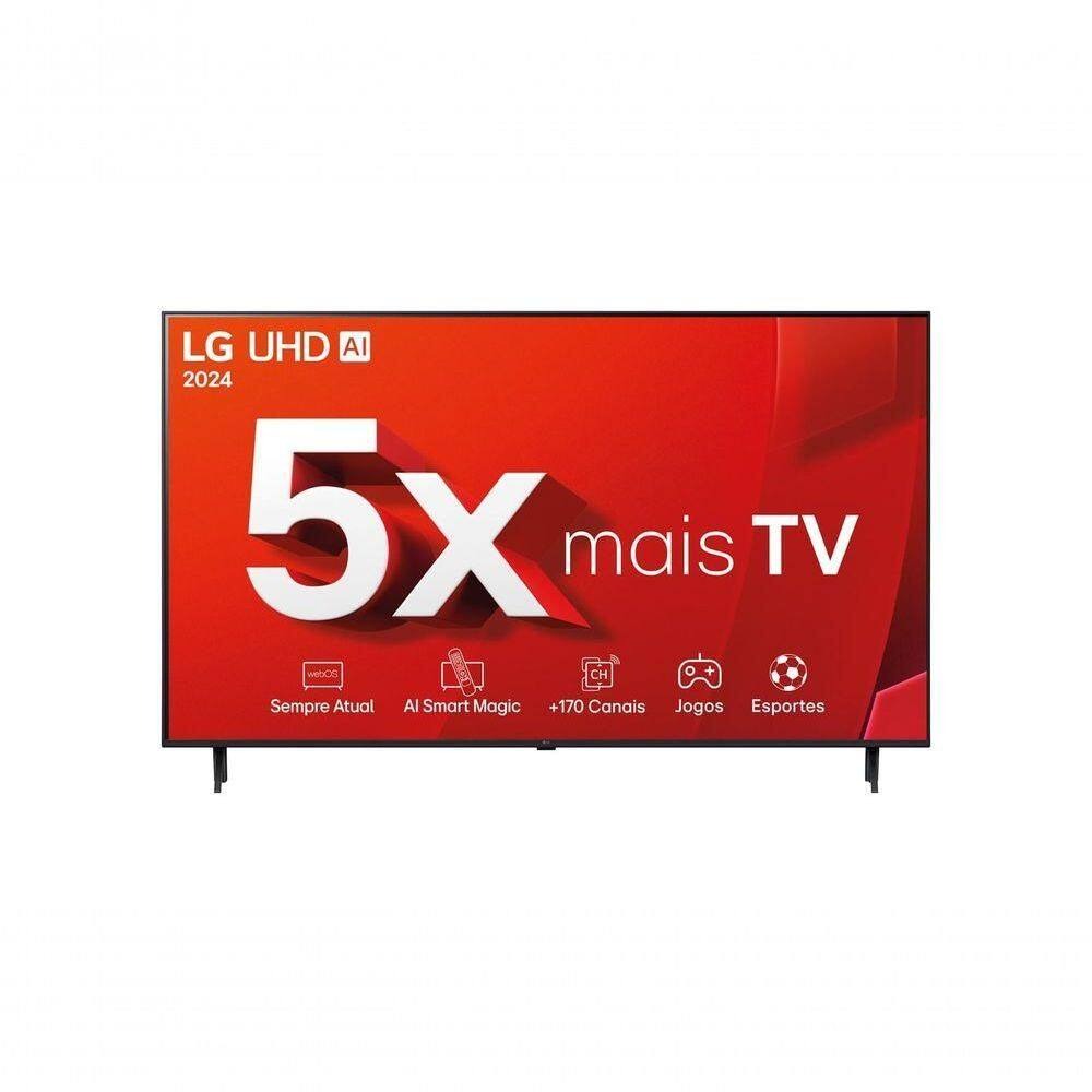 Smart TV LG UHD AI 4K de 43 polegadas