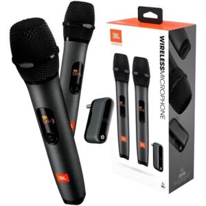 conjunto duplo de microfones sem fio JBL PartyBox