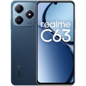 Smartphone Realme C63 com 8GB de RAM e 256GB de armazenamento 
