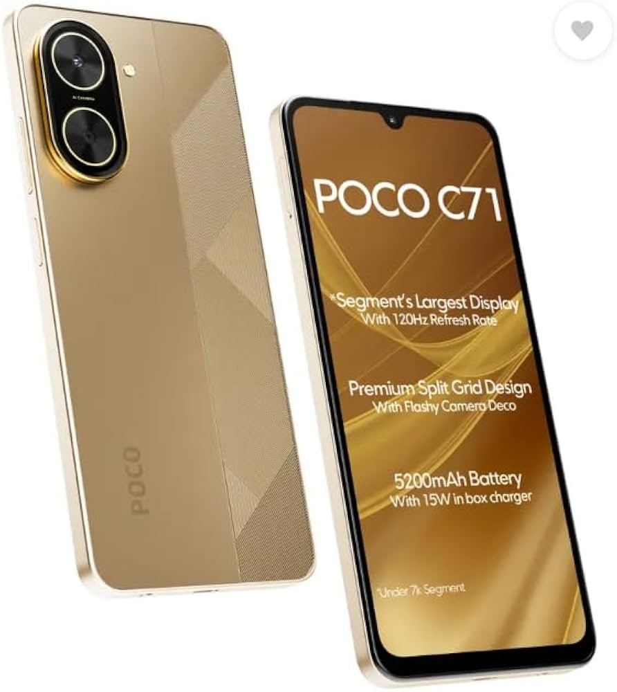 Poco C71 com 64GB