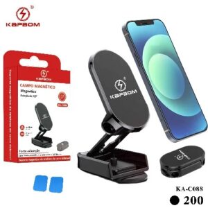 suporte magnético de telefone para carro dobrável Kapbom KA-C088.