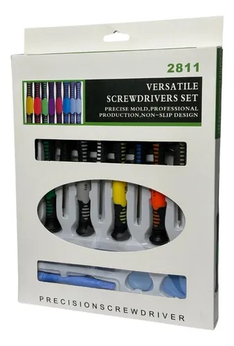 kit de chaves de precisão, modelo 2811, projetado para manutenção de eletrônicos. - Imagem 2