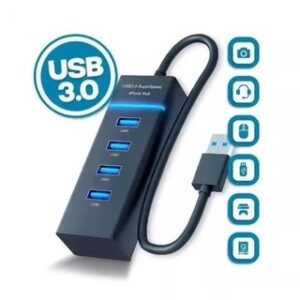 Hub USB 3.0 Trevo. 