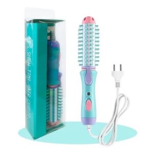 mini escova alisadora e secadora 2 em 1, modelo GLS-003