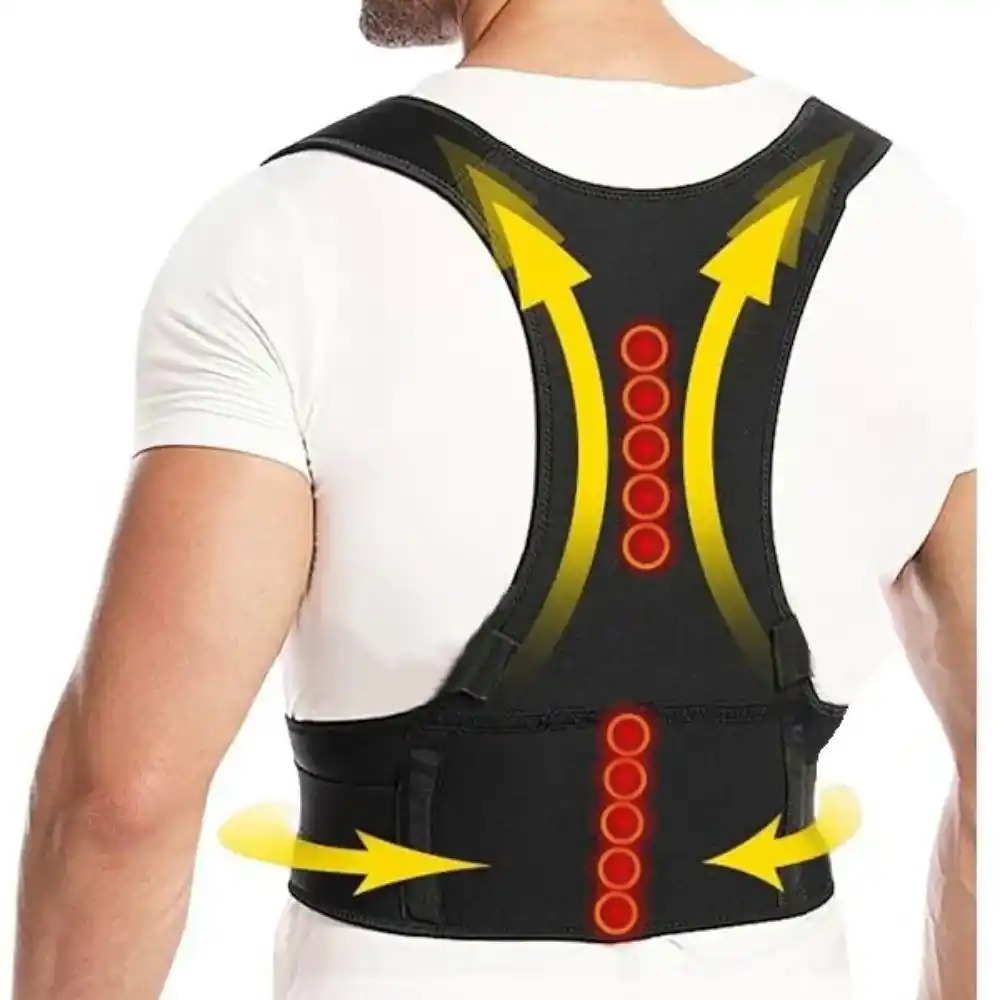 corretor de postura magnético da marca Kapbom, modelo KA-6459.