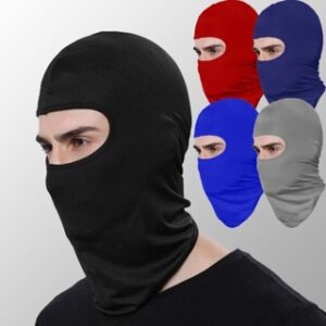  touca ninja, também conhecida como balaclava, com proteção UV.