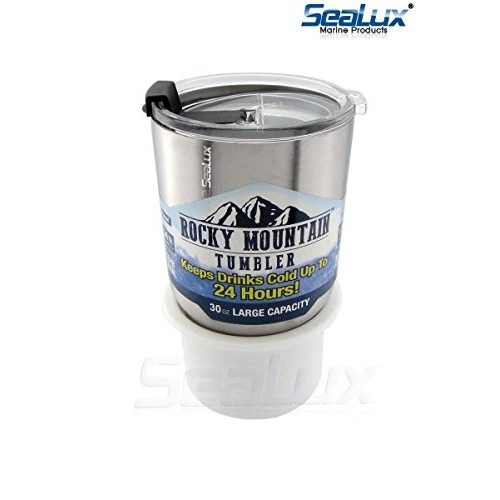 copo térmico de aço inoxidável da marca Mountayton.