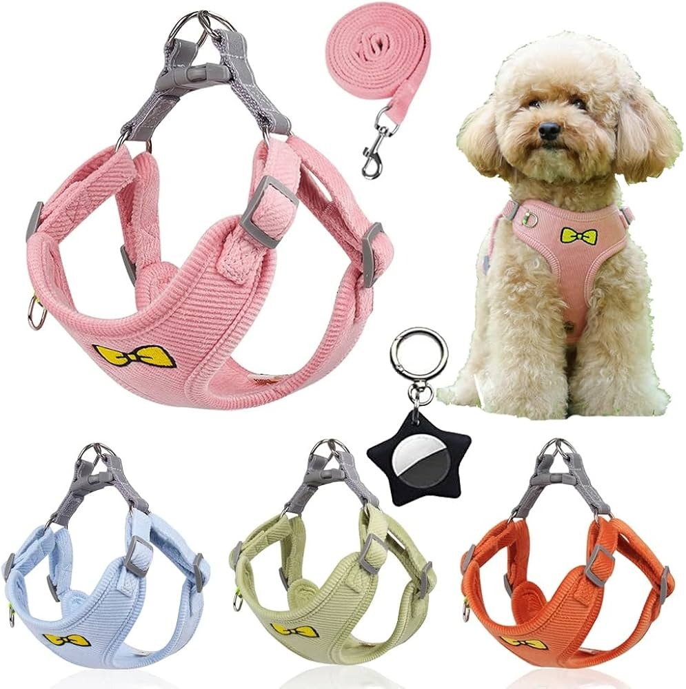 coleira com colete peitoral para animais de estimação