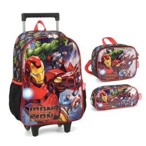 Mochilas de rodinhas,mochilas com o Homem de Ferro