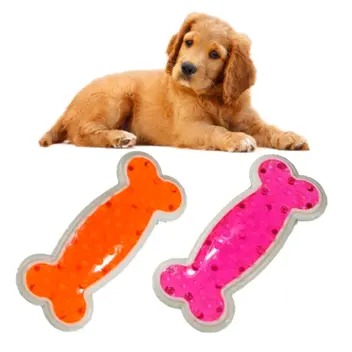 brinquedo mordedor em formato de osso para cães