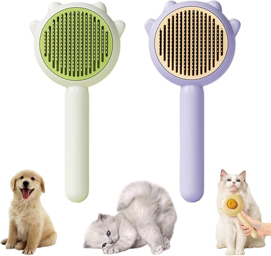 pet escova de agulhas para cuidados com animais de estimação