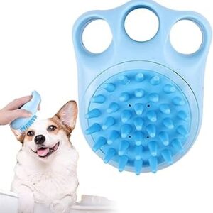pet escova de massagem para champô para pets
