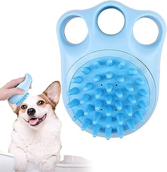 pet escova de massagem para champô para pets