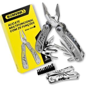ferramenta Alicate Multifuncional Dobrável BOM-1516