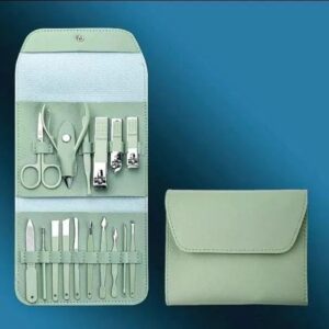 beleza-conjunto portátil de manicure e pedicure.