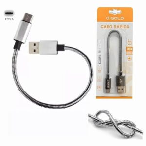 cabo de dados e carregamento rápido A´Gold CB25-3 tipo c