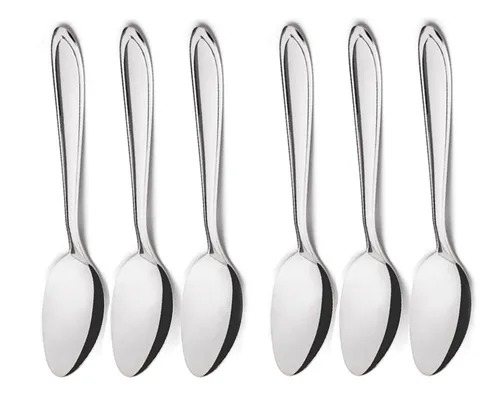 UTENSÍLIOS DOMÉSTICOS-Kit Colher de Mesa Aço Inox Veneza 6 peças - Imagem 2
