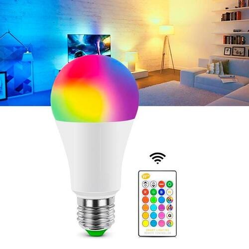 lâmpada inteligente LED RGB Luatek LK-RGB-TX9W.
