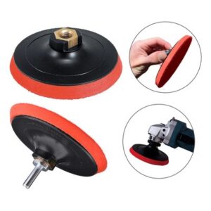 ferramentas kit com cinco discos de lixa flap Bomvink BOM-3232 de 75mm. 