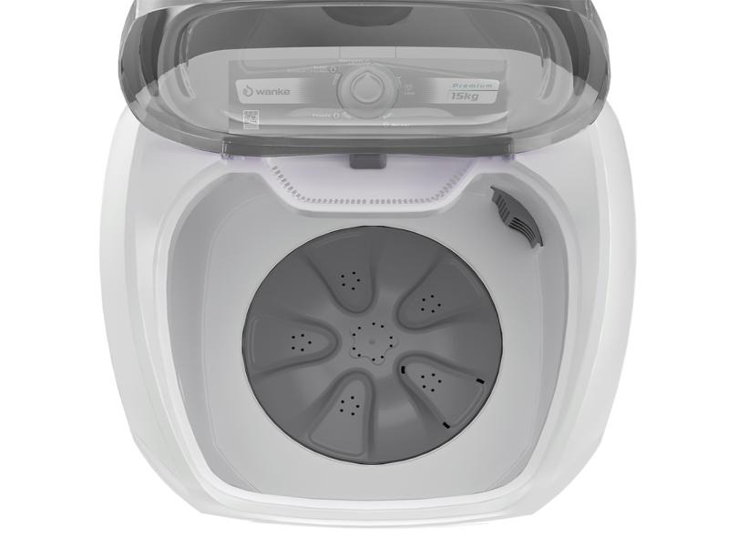 tanquinho (lavadora semiautomática) da marca Wanke 15KG - Imagem 3