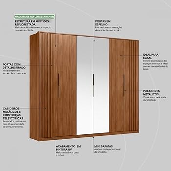 Guarda-Roupa Casal Atrice - Imagem 3