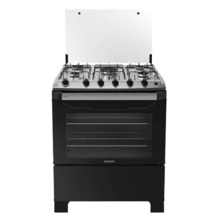 fogão de piso Itatiaia New Dream de 5 bocas, preto