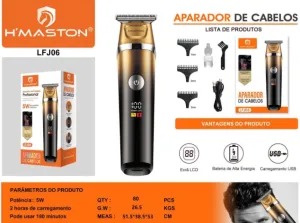 UTENSÍLIOS DOMÉSTICOS  aparador de cabelos profissional H'maston LFJ06. 