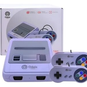 GAMER- videogame retrô portátil da marca Oásis.