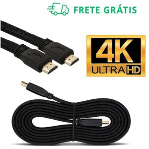 TVS-cabo HDMI Trevo After HD de 15 metros, projetado para alta velocidade e compatível com resoluções modernas. 