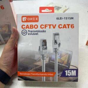 cabo de rede Trevo Brasil CAT6 de 15 metros